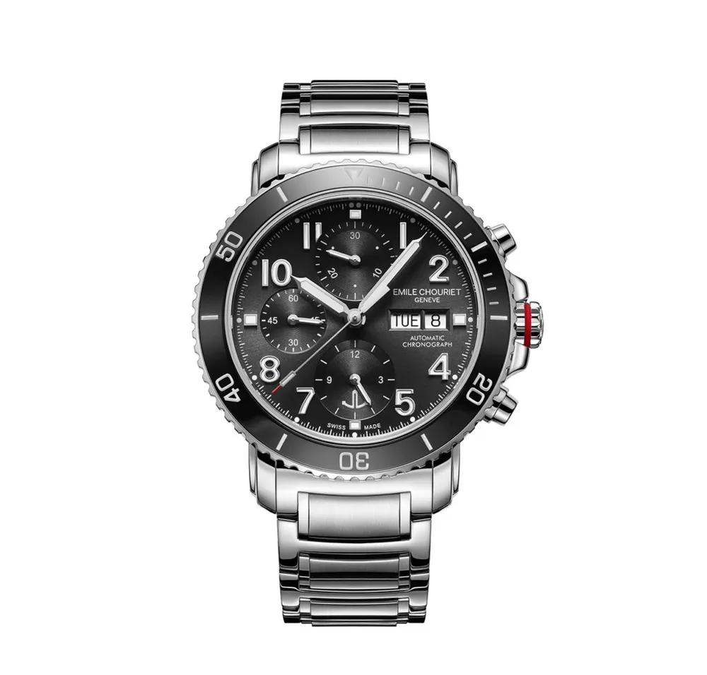 Emile Chouriet — Challenger Deep Black Chronographe