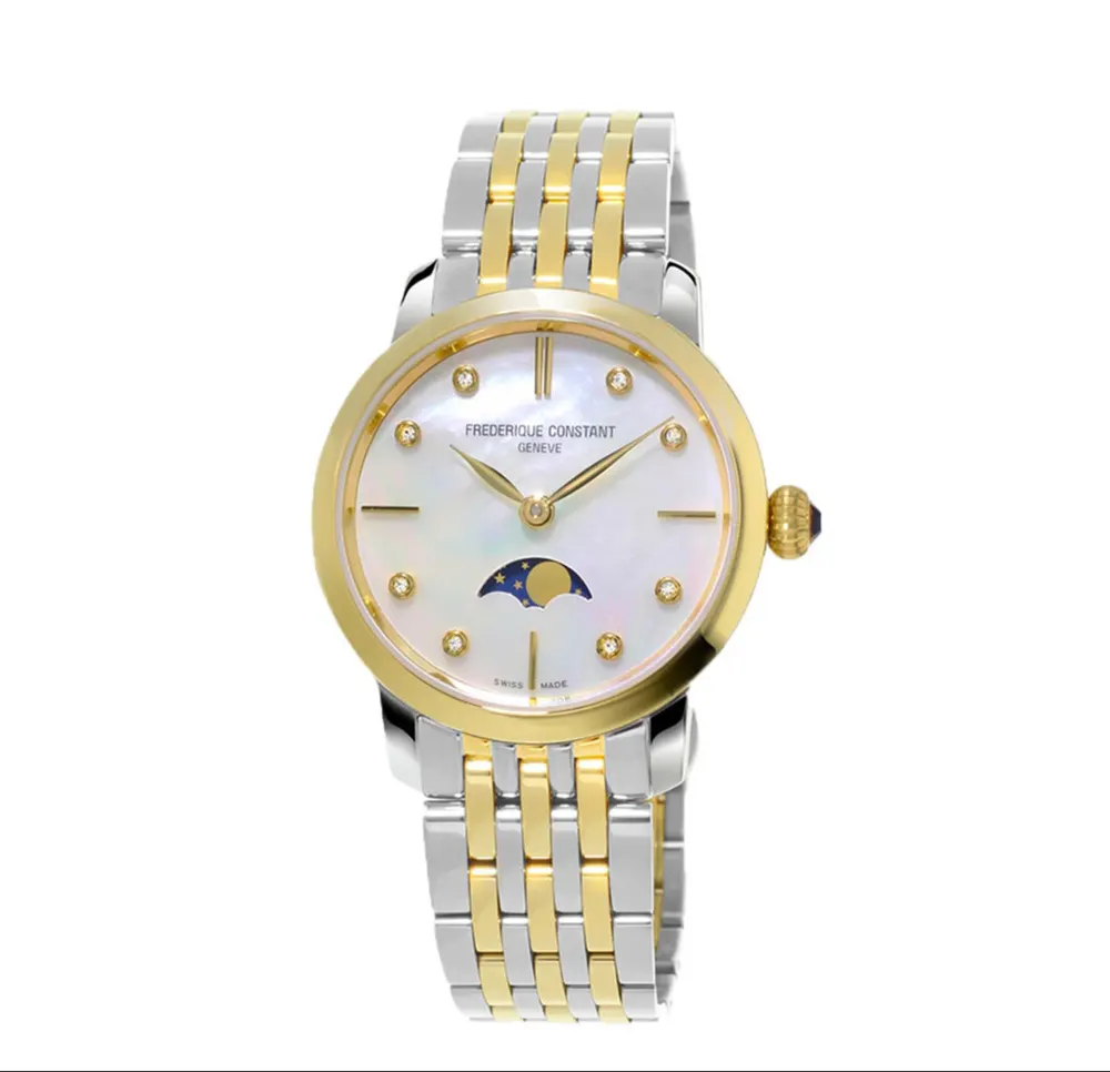 Frédérique Constant — Montre Femme Quartz Phase De Lune