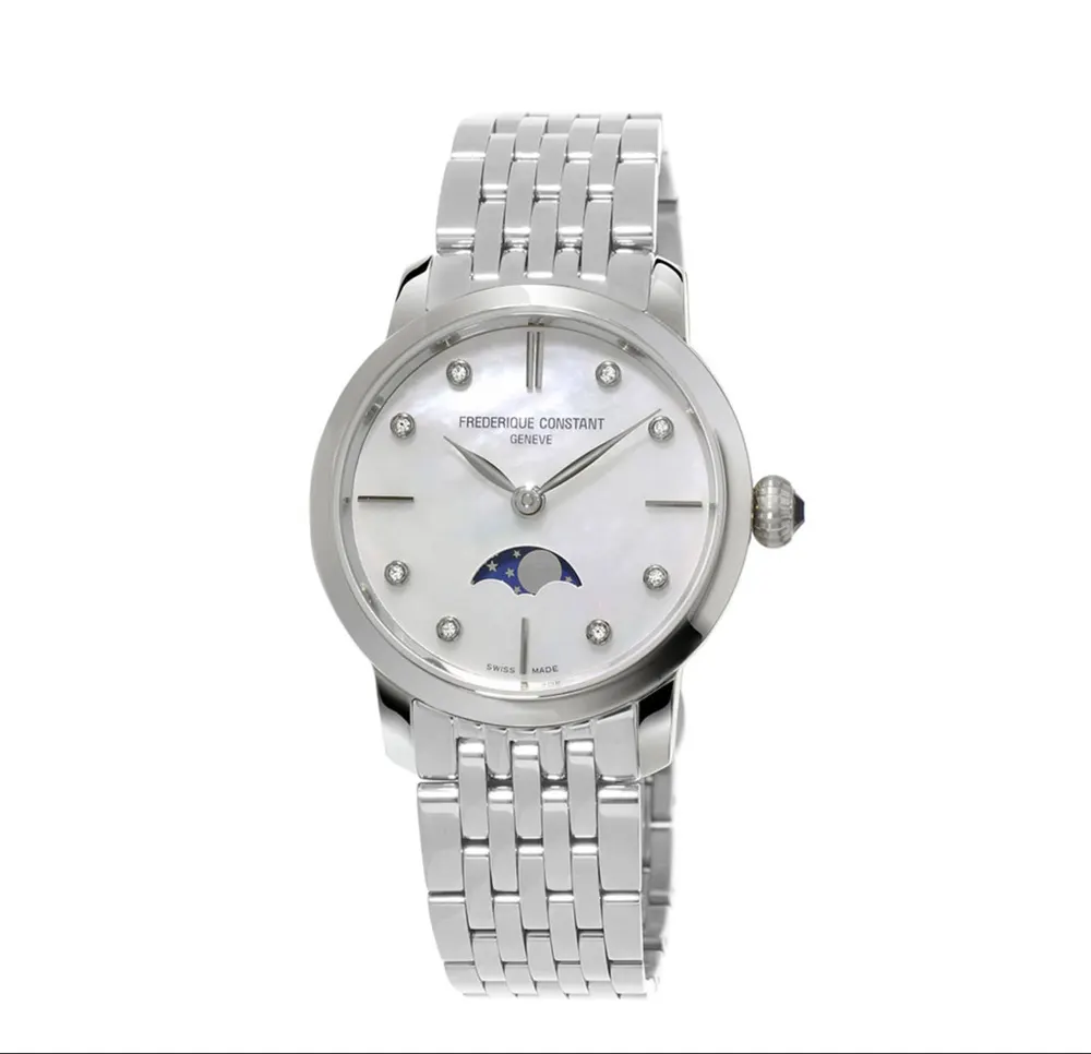 Frédérique Constant — Montre Femme Quartz Phase De Lune
