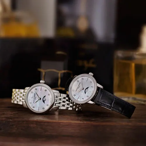 Frédérique Constant — Montre Femme Quartz Phase De Lune, vue 2