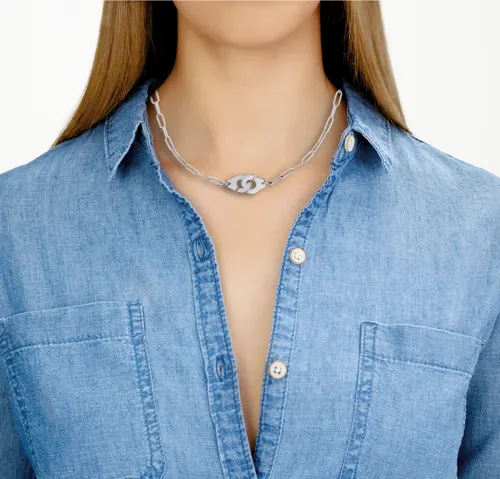 Dinh Van — Collier Menottes dinh van R10, vue 3