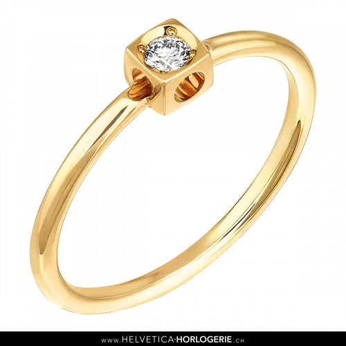 Dinh Van — Bague Le Cube Diamant XS