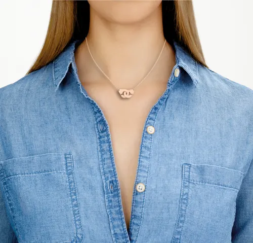 Dinh Van — Collier Menottes dinh van R8, vue 4