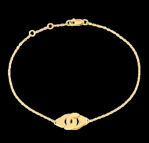 Dinh Van — Bracelet Menottes dinh van R8 or jaune