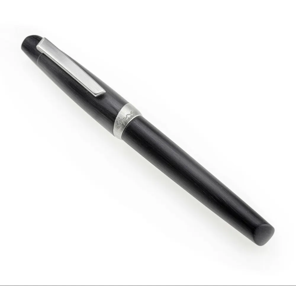 Lépine Atelier — stylo plume en bois exotique noir, vue 2
