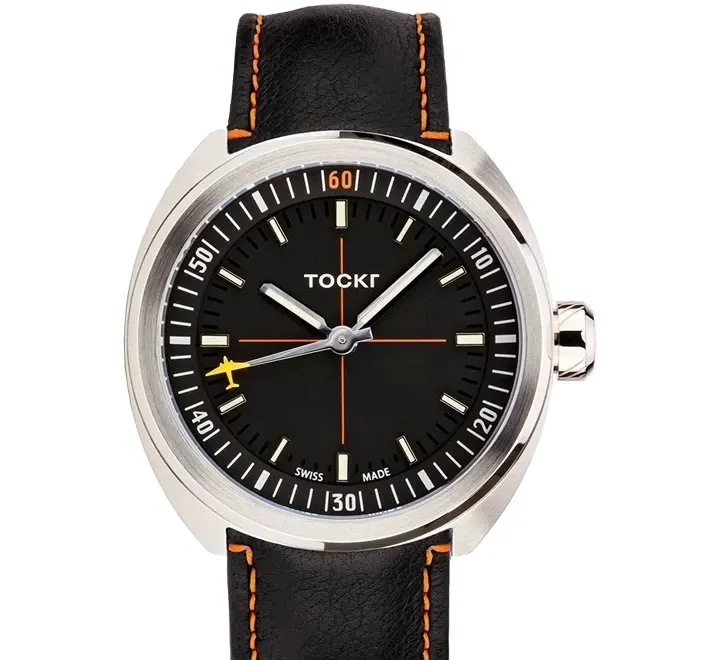 Tockr — Montre SkyTrain Noir Automatique