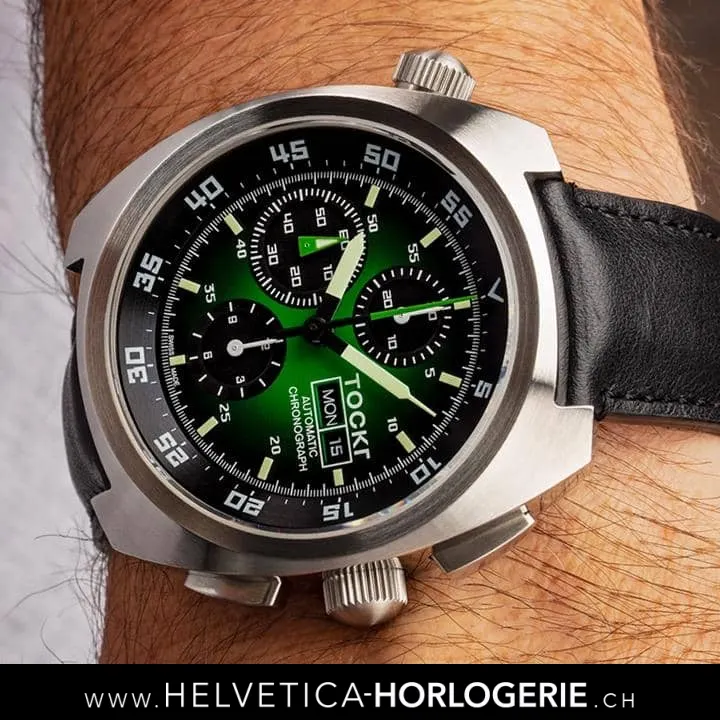 Tockr — Montre Hulk Chronographe, vue 4