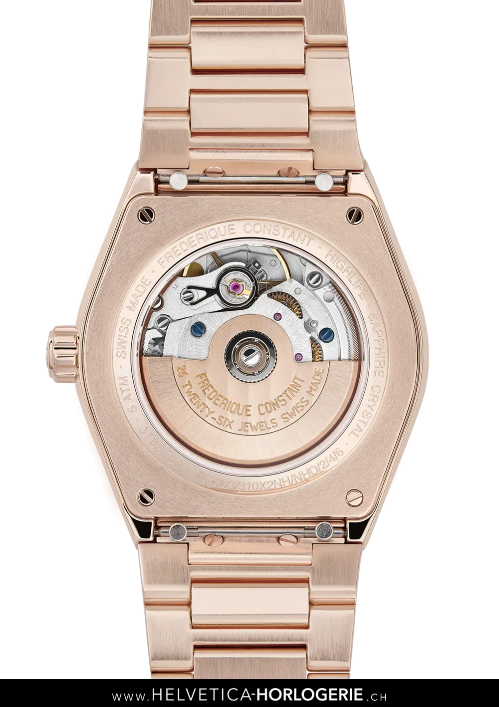 Frédérique Constant — Montre Highlife Ladies Automatic Heart Beat, vue 2