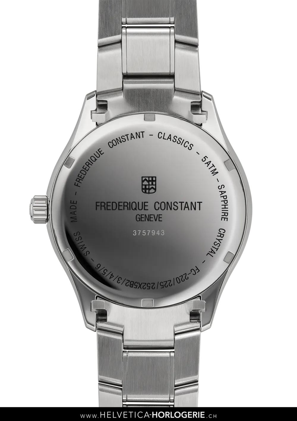 Frédérique Constant — Montre Classics Quartz Gmt, vue 3