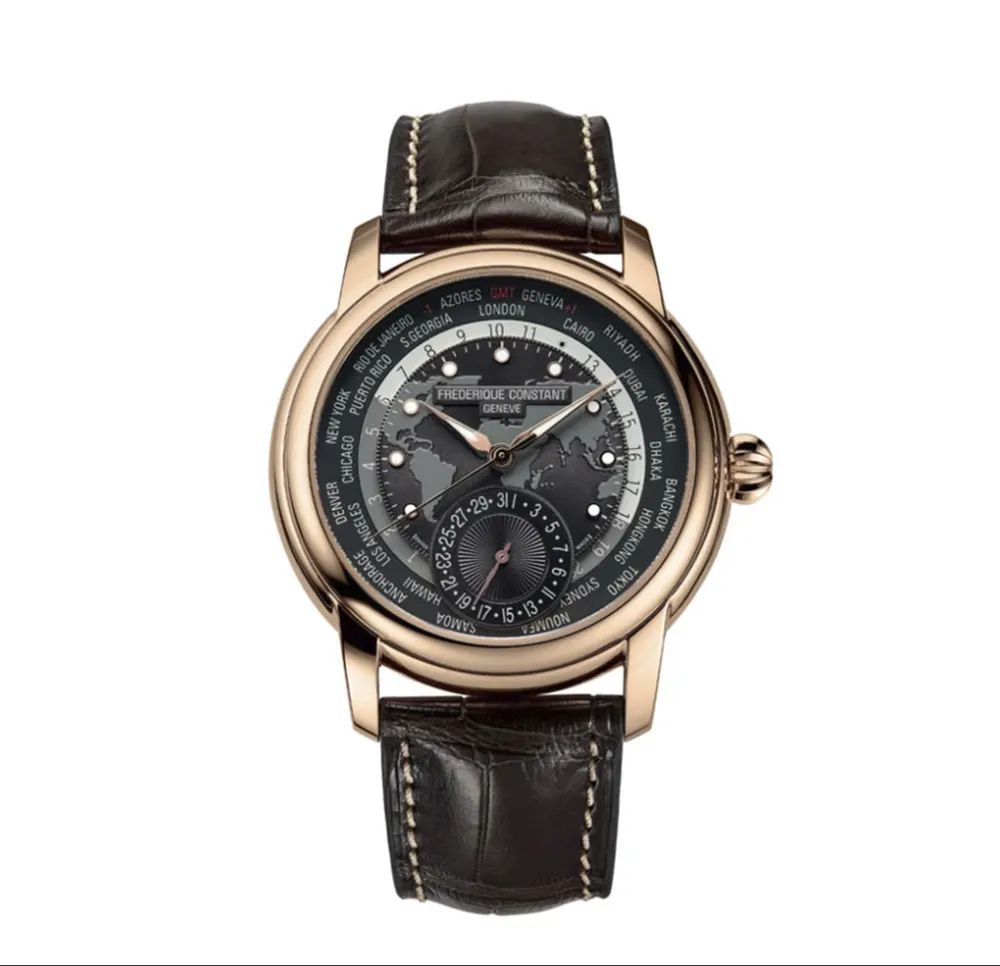 Frédérique Constant — Manufacture classique worldtimer édition limitée