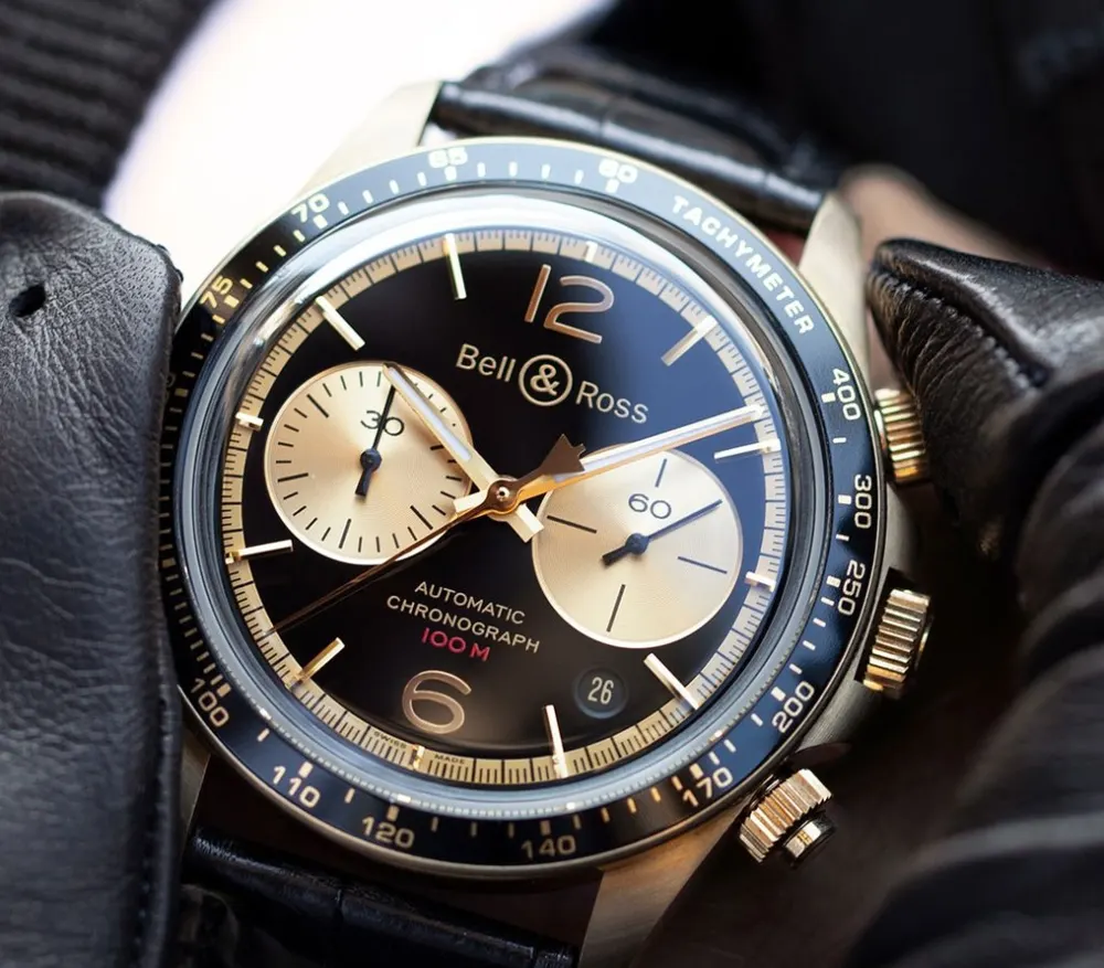 Bell&Ross BR V2-94 BELLYTANKER BRONZE édition limitée, vue 4